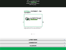 Tablet Screenshot of karting.net.au