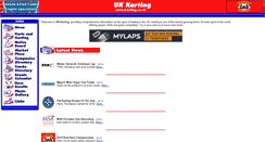 Desktop Screenshot of karting.co.uk