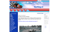 Desktop Screenshot of karting.nl